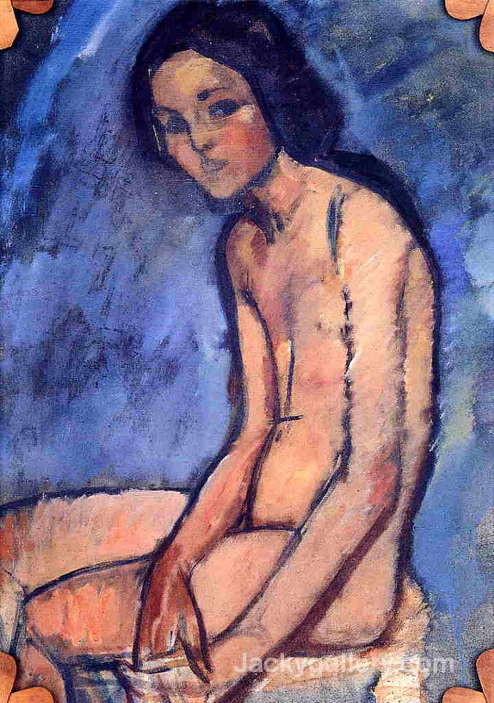 Seated Nude by Amedeo Modigliani paintings reproduction